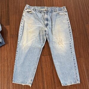 Carhartt Light Blue Relaxed Men's Jeans